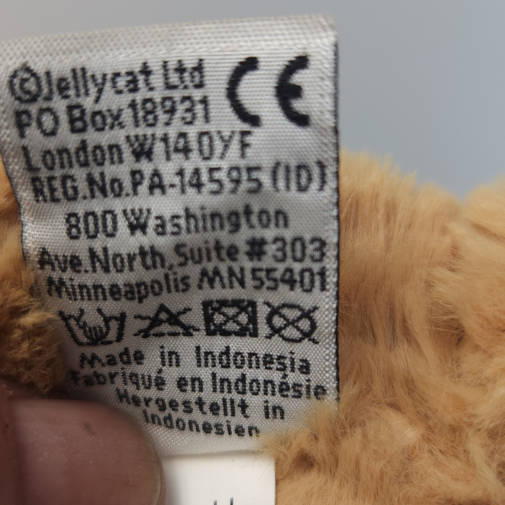 Jellycat Fluffy Tan Dog Plush - Picture 8 of 12